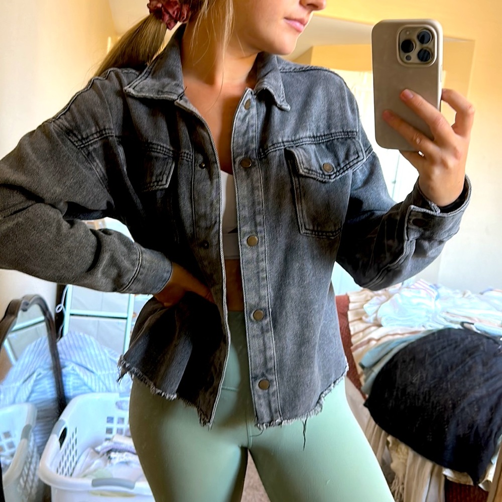 Black Denim Jacket